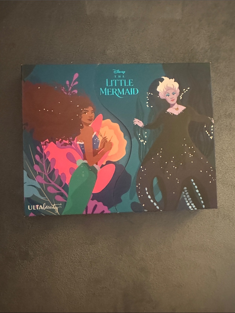 Ulta Beauty Little Mermaid Bath & Body Set - Teal, Pink, Green, Black